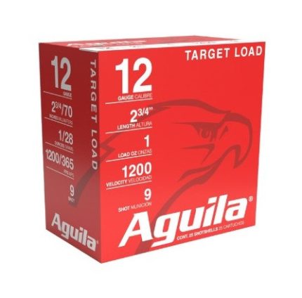 Aguila 12 Gauge Ammunition 1CHB1306CASE 2 3/4" 1oz #9 Shot 1200 Fps Case 250 Rounds