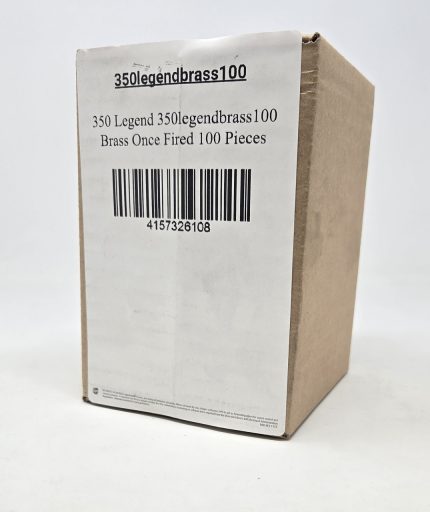 350 Legend Brass Once Fired 350LEGENDBRASS100 100 Pieces