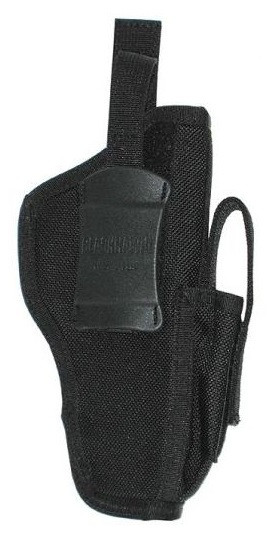 Blackhawk Ambid. Holster 40AM36BK Size 36 (2"-2.25" 5 or 6 Shot Revolver w/ Spur)