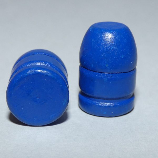 The Blue Bullets 45 Caliber (.452 Dia) Reloading Bullets BB452250RNFP 250 Grain Round Nose Flat Point Polymer Coated 250 Pieces