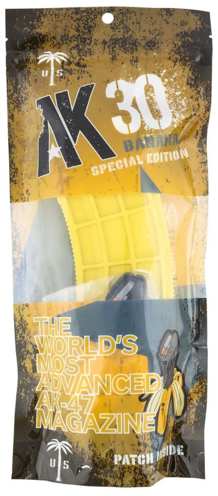 US Palm AK30 Special Edition 7.62x39mm 30 Round Magazine MA1196A Banana Yellow