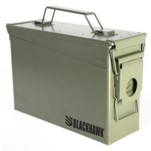 BLACKHAWK .30 CAL M19A1CAN METAL AMMO CAN GREEN