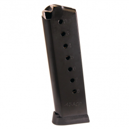 American Tactical 8 Round 45 ACP 1911 Magazine ATIM1911458 Black