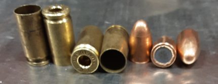 9mm Luger Once Fired Deprimed Brass With 9mm 115 Grain Full Metal Jacket Projectile 9115300B&B Combo Pack 300 Pieces