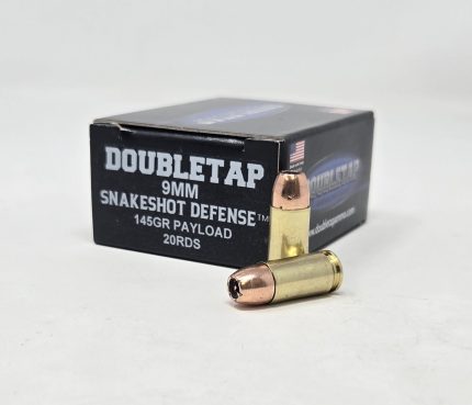 DoubleTap 9mm Ammunition 9MMSS20 145 Grain Snakeshot 20 Rounds