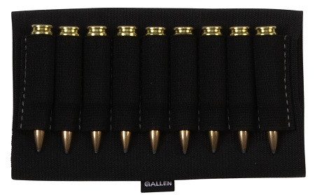 Allen ButtStock Rifle Cartridge Holder Black AL206