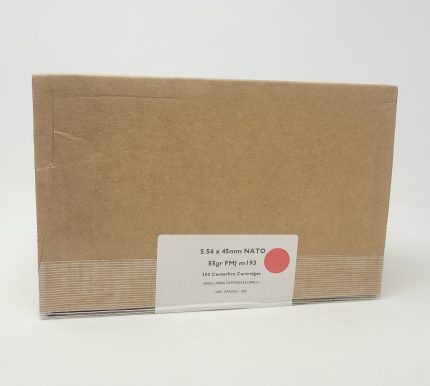 American Munitions 5.56x45mm NATO Ammunition AM556M193500 55 Grain M193 Full Metal Jacket BULK 500 Rounds