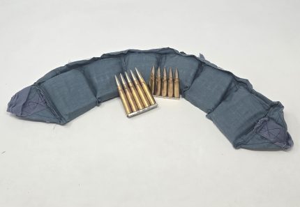 Turkish Military Surplus 8mm Ammunition AM8002 198 Grain Lead Core Full Metal Jacket Stripper Clips Bandolier 60 Rounds