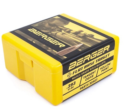 Berger 30 Cal (.308 Dia) Reloading Bullets 150 Grain FB Target 100 Pieces