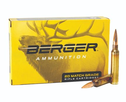 Berger 300 PRC Ammunition Elite Hunter BER55020 245 Grain Hollow Point 20 Rounds
