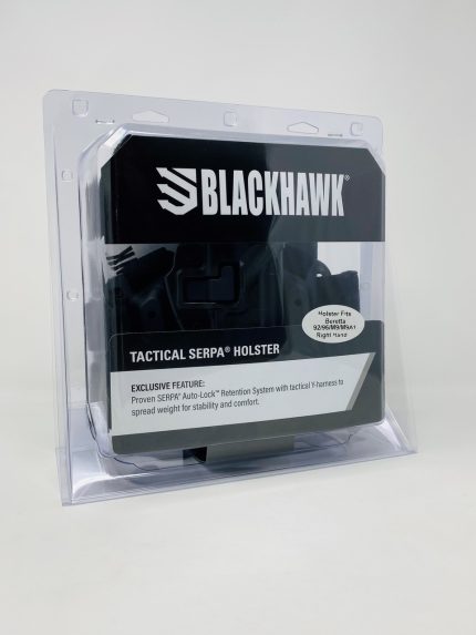 Blackhawk Level 3 Tactical Serpa Holster Right Hand Black Fits Beretta 92/96/M9/M9A1