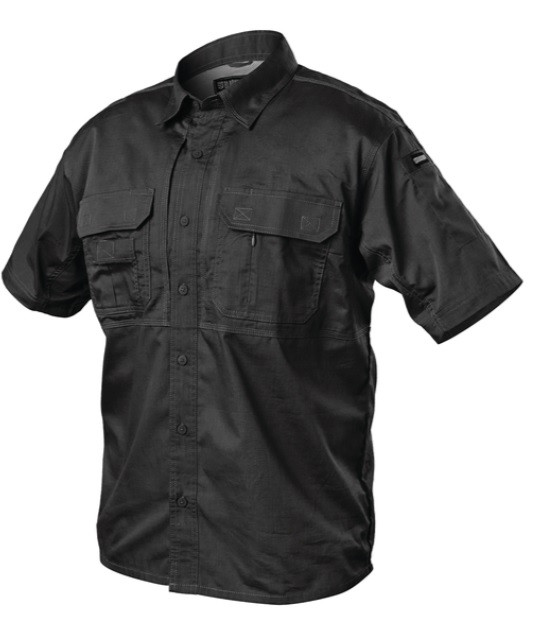 Blackhawk Short Sleeve Tactical Shirt BHS06PGRLG Black Large
