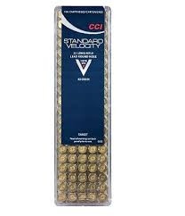 CCI 22LR 0032 40 gr 1070 FPS Standard Velocity 100 rounds