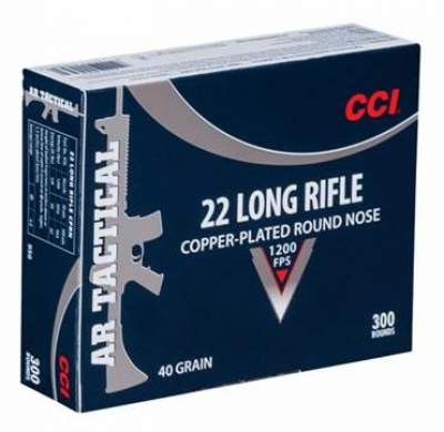 CCI AR Tactical 22LR 40 Gr 1200 FPS CPRN 3000 rounds