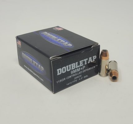 Double Tap 10mm Ammunition 10MM180BD20 180 Grain Bonded Defense Hollow Point 20 Rounds