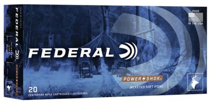 Federal 300 AAC Blackout Ammunition F300BLKB Power Shok 150 Grain Soft Point 20 Rounds