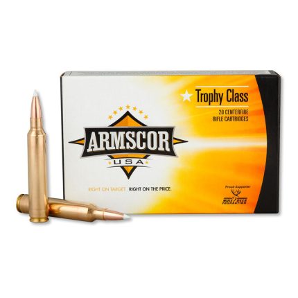 Armscor 300 RUM Ammunition 180 Grain AccuBond Ballistic Tip 20 Rounds
