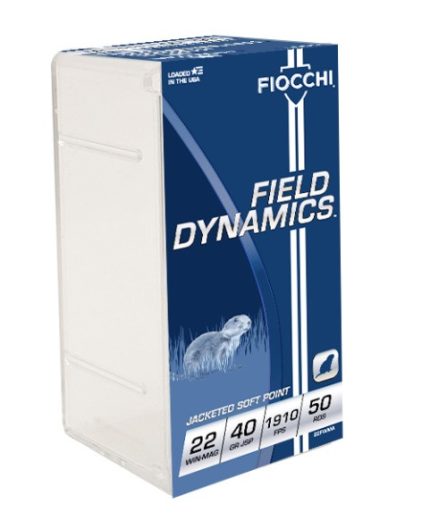 Fiocchi 22 WMR 22FWMA 40 Gr JSP BRICK 500 Rounds