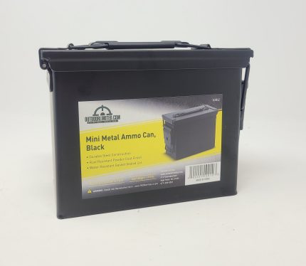 Outdoor Limited Mini Metal Ammo Can FOT10012 Black