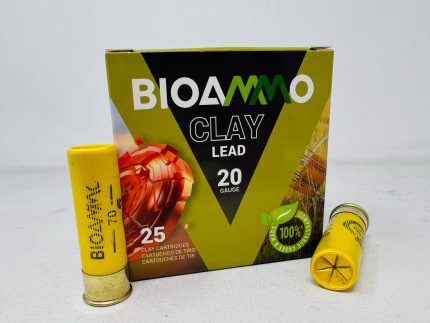 BioAmmo 20 Gauge Ammunition Dove & Clay ZR2875 2-3/4" #7.5 Shot 1oz 1165fps 25 Rounds