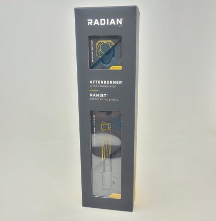 Radian Weapons Afterburner And Ramjet Combo Fits Glock 19 Gen3 G19G3-IL-RN Micro Compensator And Match Grade Barrel Black