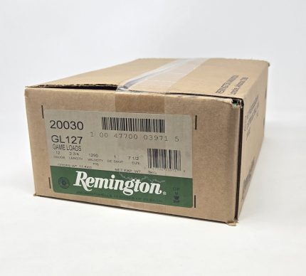 Remington 12 Gauge Ammunition Game Loads GL127CASE  2-3/4" #7.5 Shot 1oz 1290fps CASE 250 Rounds