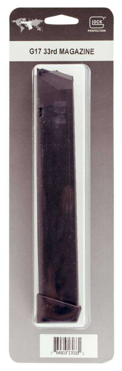 Glock Factory Magazine G17 9mm 33 Rounder GMF17033 (Black)