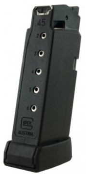 Glock G36 45 Auto Magazine 6 Rounder GMF36006