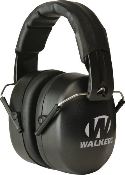 Walker's Adult EXT Range Shooting Folding Muffs GWP-EXFM3 Black