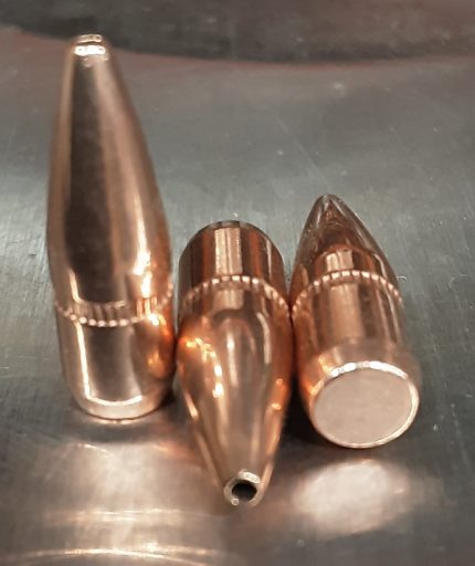 Hornady 22 Caliber .224 52 Grain Hollow Point Boat Tail With Cannelure Projectile H2249C 500 Pieces