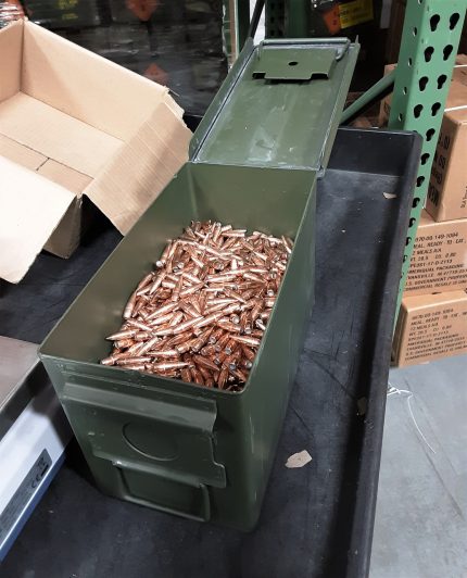 30 Caliber M80 150 Grain Full Metal Jacket Boat Tail Projectiles H3037B CAN 2800 Pieces
