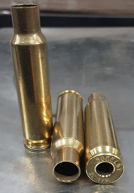 Hornady 30 T/C Once Fired Deprimed Brass H30TCBRASS950 950 Pieces