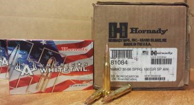 Hornady 30-06 American Whitetail 180 gr SP 20 rounds
