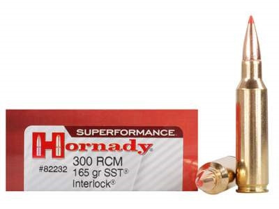 Hornady 300 RCM Ammunition Superformance H82232 165 Grain SST 20 rounds