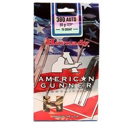 Hornady 380 Auto American Gunner H90107 90gr XTP 75 rounds