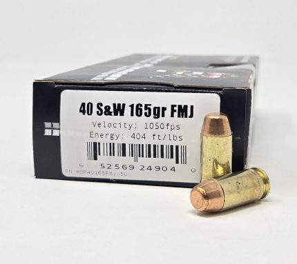 House Of Payne Munitions 40 S&W Ammunition HOP40SW165FMJ 165 Grain Full Metal Jacket 50 Rounds