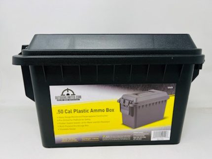Outdoor Limited 50 Cal Plastic Ammo Can FOT10129 Black
