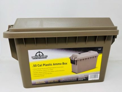 Outdoor Limited 50 Cal Plastic Ammo Can FOT10127 Dark Earth