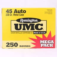 Remington 45 AUTO 230 gr MEGA PACK 1000 rounds