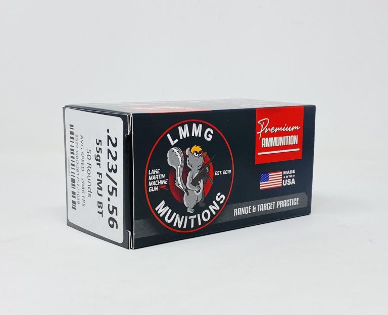 LMMG 223 Rem *REMAN* Ammunition LMMG22355R 55 Grain Full Metal Jacket 50 Rounds