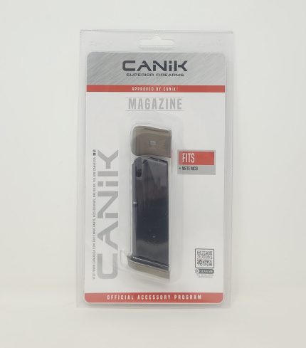 Canik 9mm Factory Replacement Magazine MA2277D For METE MC9 12 Rounder (FDE)