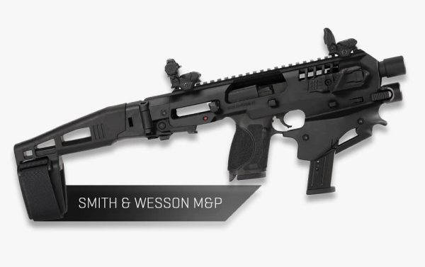 CAA MCKSWMP Smith And Wesson M&P Micro Conversion Kit BLK For M&P 9 2.0 / M&P 9 2.0 Compact, M&P 40 2.0 / M&P 40 2.0 Compact