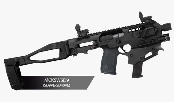 CAA MCKSWSD9 MICRO CONVERSION KIT SMITH & WESSON SD9VE/SD40VE BLK