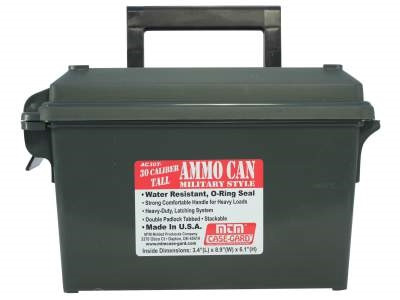 MTM Ammo Can Tall 30 Caliber Plastic