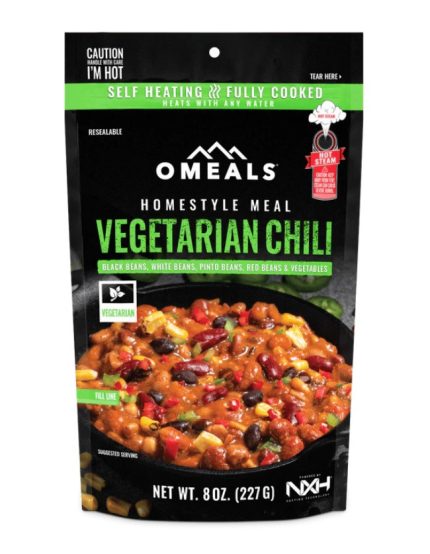 OMEALS Ready To Eat Meal OMEV4 Vegetarian Chili 1 Meal