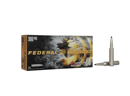 Federal Premium 300 PRC Ammunition Terminal Ascent P300PRCTA3 210 Grain Ballistic Tip 20 Rounds
