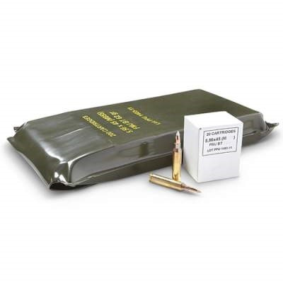 Prvi PPU 5.56x45mm NATO Ammunition M193 PP53 55 Grain Full Metal Jacket Battle Pack Case of 1000 Rounds