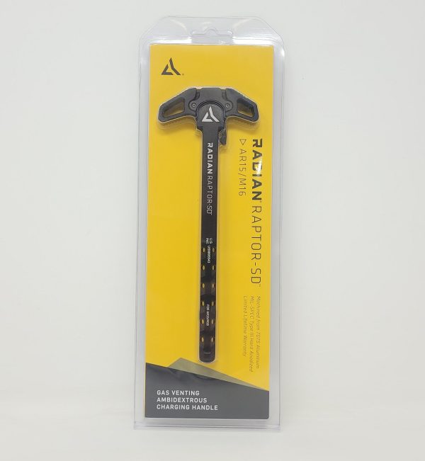 Radian Weapons Raptor-SD Gas Venting Ambidextrous Charging Handle Fits AR15/M16 R0006 Black