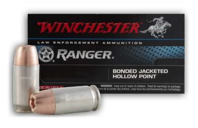 Winchester 9mm Ammunition Ranger RA9B 147 Grain Bonded Jacketed Hollow Point CASE 500 rounds