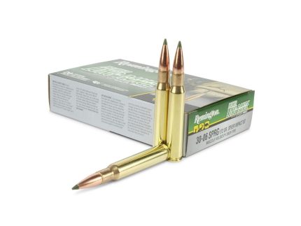 Remington 30-06 Ammunition Premier Long Range RLR3006 172 Grain Speer Impact Ballistic Tip 20 Rounds